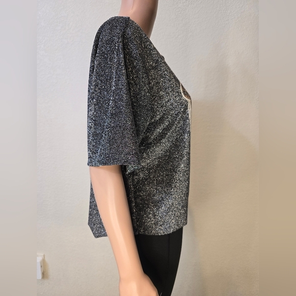 Nashville Music City Records Altar’d State Larg Crop Top Sparkly Country Cowgirl - Picture 8 of 9